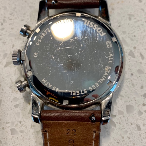 Fossil leather watch - Picture 4 of 5